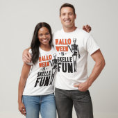 Halloween ist Skellefun T-Shirt (Unisex)