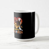 Halloween It Haunted Me Day and Night Kaffeetasse (VorderseiteRechts)