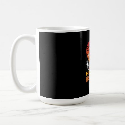 Halloween It Haunted Me Day and Night Kaffeetasse (Links)