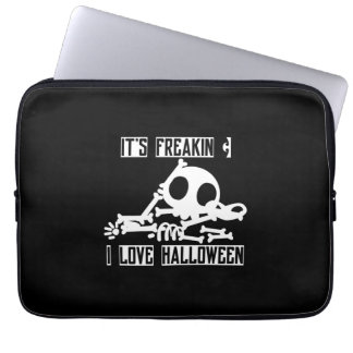 Halloween It is Freakin I Love Halloween Laptopschutzhülle