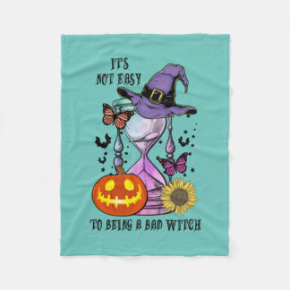 Halloween It Is Not Easy To Being A Witch Birthday Fleecedecke