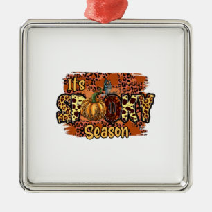 Halloween It is Spooky Season Birthday Ornament Aus Metall