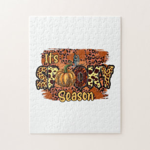 Halloween It Is Spooky Season Birthday Puzzle