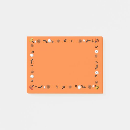 Halloween-it-Notes Post-it Klebezettel (Vorderseite)