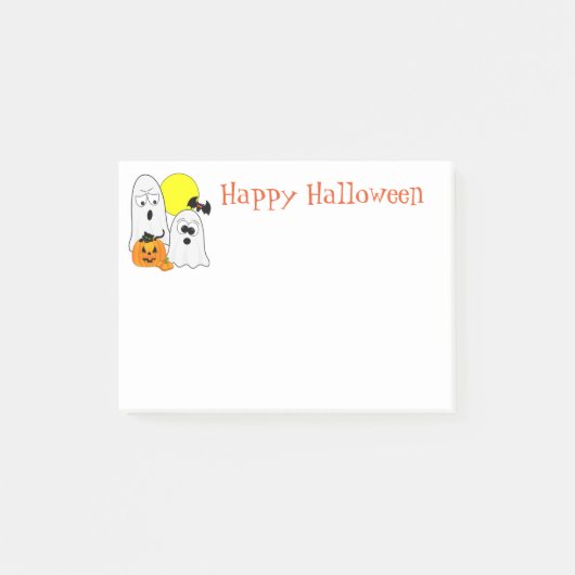 Halloween-it-Notes Post-it Klebezettel (Vorderseite)