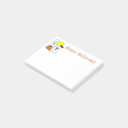 Halloween-it-Notes Post-it Klebezettel (angewinkelt)