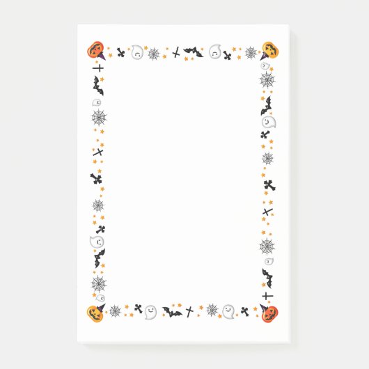 Halloween-it-Notes - Post-it-Notes Post-it Klebezettel (Vorderseite)