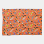 Halloween Italian Greyhound Geschirrtuch (Horizontal)