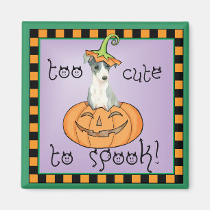 Halloween Italian Greyhound Magnet