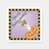 Halloween Italian Greyhound Napkins Serviette (Vorderseite)