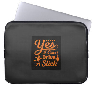 Halloween Ja Ich Kann Ein Schaltgetriebe Design Laptopschutzhülle