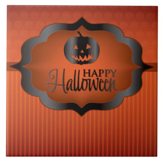Halloween-Jack Fliese (Vorderseite)