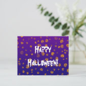 Halloween-Jack-Kürbisse Postkarte (Stehend Vorderseite)