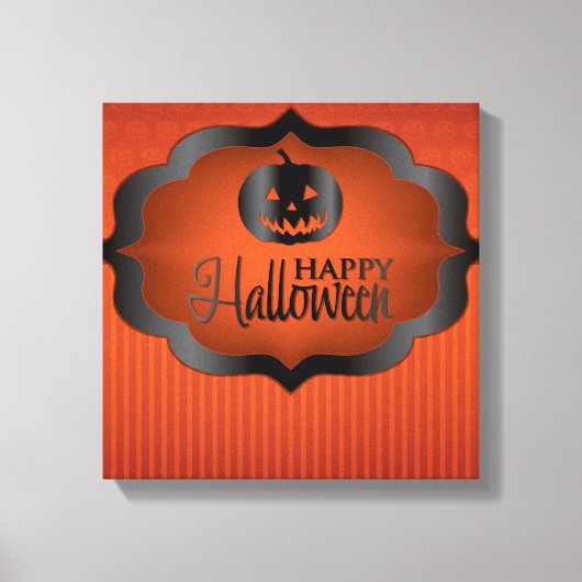 Halloween-Jack Leinwanddruck (Vorderseite)