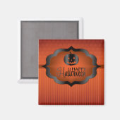 Halloween-Jack Magnet (Vorderseite/Rückseite)