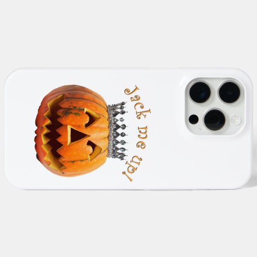 Halloween "Jack Me Up" Case-Mate iPhone Hülle (Rückseite (Horizontal))