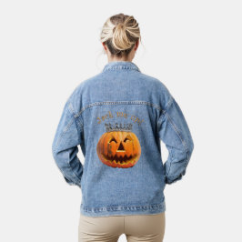 Halloween "Jack Me Up" Jeansjacke