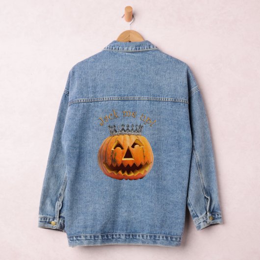 Halloween "Jack Me Up" Jeansjacke (Hangar)