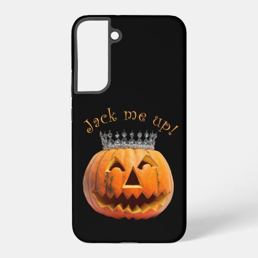 Halloween "Jack Me Up" Samsung Galaxy Hülle (Rückseite)