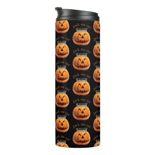 Halloween "Jack Me Up" Thermosbecher (Nach rechts gedreht)
