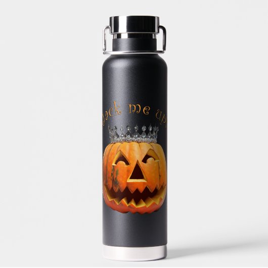 Halloween "Jack Me Up" Trinkflasche (Rückseite)
