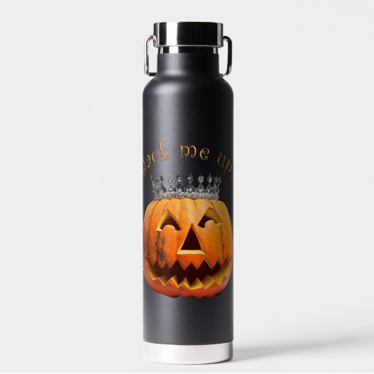 Halloween "Jack Me Up" Trinkflasche (Vorne)