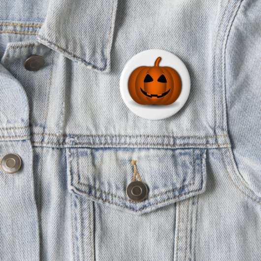 Halloween Jack 'O Lanter Button (Beispiel)