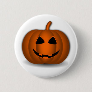 Halloween Jack 'O Lanter Knopf Button