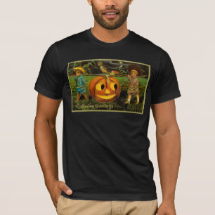 Halloween Jack-o-Lantern Ernte Nacht von Kindern T-Shirt