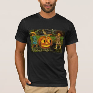 Halloween Jack-o-Lantern Ernteabend von Kindern T-Shirt