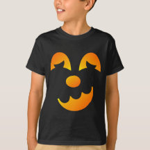 Halloween Jack-o'-lantern Funny Face Boy's
