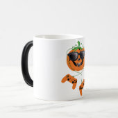 "Halloween Jack-O-Lantern Gamer Tasse - Funny Gami (Vorderseite Links)