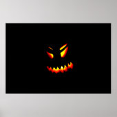 Halloween-Jack-O-Lantern-Gefechtsgestelle Poster (Vorne)
