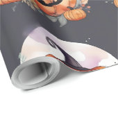 Halloween Jack-O-Lantern . Halloween, Fall Geschenkpapier (Rolleneckpunkt)