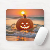 Halloween Jack-o-Lantern im Ozean Mousepad (Mit Mouse)