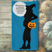Halloween Jack-O-Lantern Kinderdusche Banner