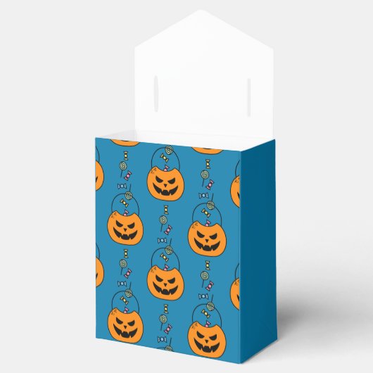 Halloween Jack-O-Lantern Kinderdusche Geschenkschachtel (Geöffnet)