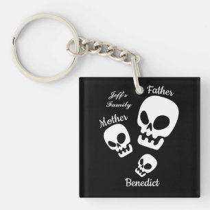 Halloween Jack-o-lantern Kürbisfamilie Name Schlüsselanhänger