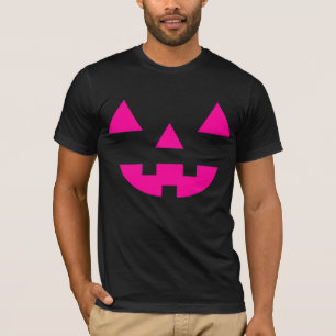 Halloween Jack O Lantern Kürbislaterne Rosa T-Shirt