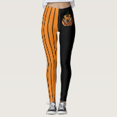Halloween Jack-O-Lantern Leggings (Vorderseite)