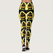 Halloween Jack o' Lantern Leggings (Rückseite)