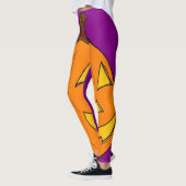 Halloween Jack o' Lantern Lila Leggings (Links)