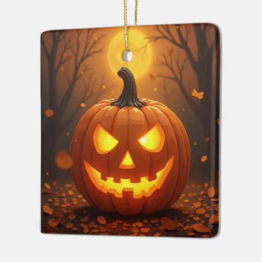 Halloween Jack O' Lantern Ornament (Links)