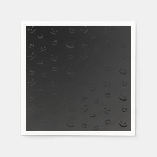 Halloween Jack-o-Lantern - Paper Napkin Serviette (Vorderseite)