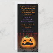 Halloween Jack O' Lantern Party Einladung (Vorderseite)