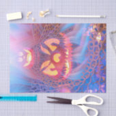 Halloween Jack-O-Lantern Pumpkin Niedlicher modern Seidenpapier (Handwerk)