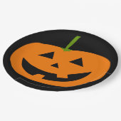 HALLOWEEN JACK-O-LANTERN PUMPKIN PAPIER-TELLER PAPPTELLER (Schrägansicht)