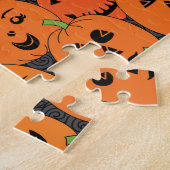 Halloween Jack-o'-lantern Pumpkin Puzzle (Seite)