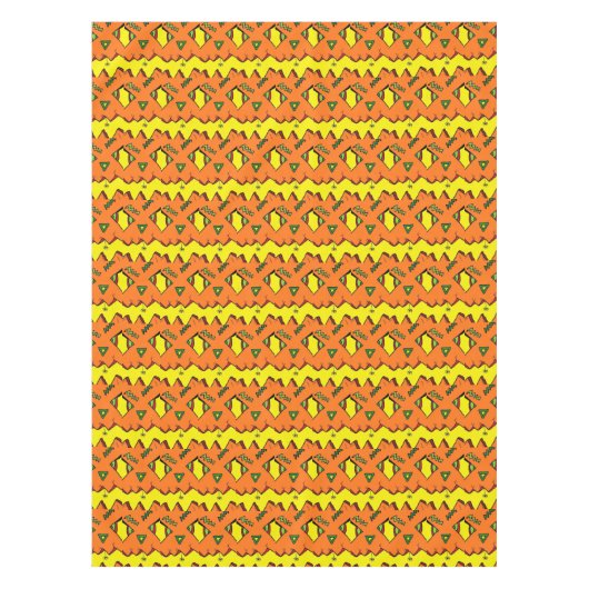 Halloween Jack-O-Lantern & Spider-Tablecloth Tischdecke (Vorderseite)