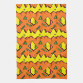 Halloween Jack-O-Lantern & Spike Küchentuch (Vertikal)
